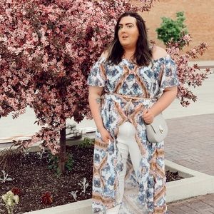Maxi duster top